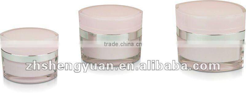 50G acrylic eye shape cosmetic jar