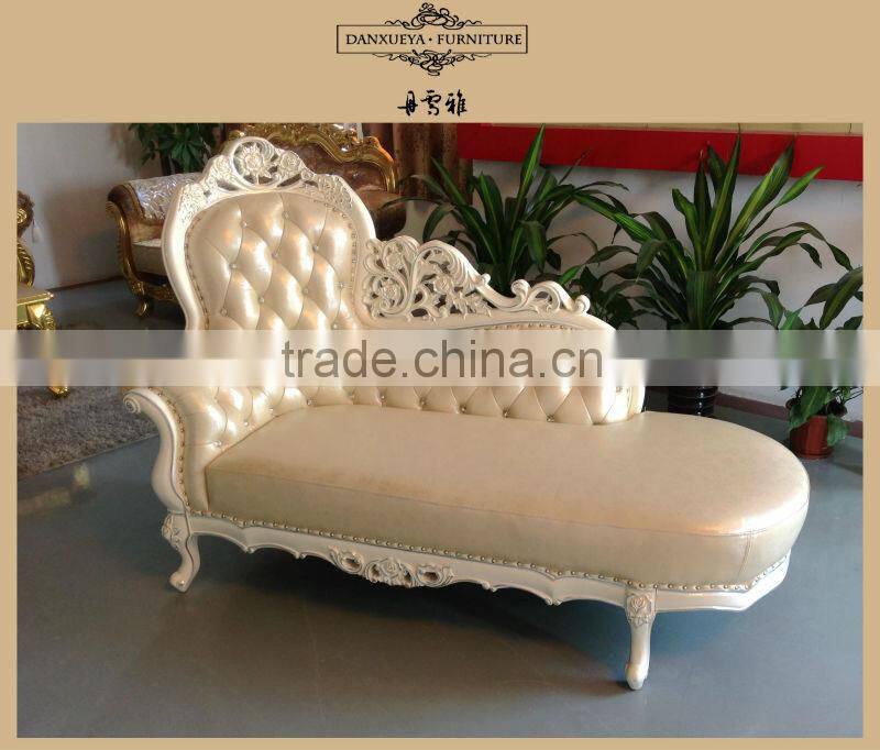 comfortable leather chaise longue sofa