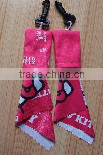 key chain attachment with logo printed