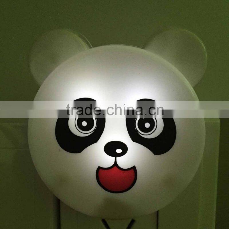 BBY-NL PANDA Night ligh new design cute animal LED Night light with sensor