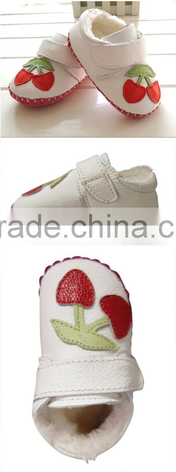 wholesale china factory winter leather baby shoes packaging