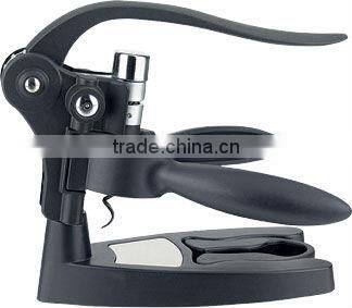 High quality deluxe Zinc alloy rabbit/lever-style corkscrew,wine opener
