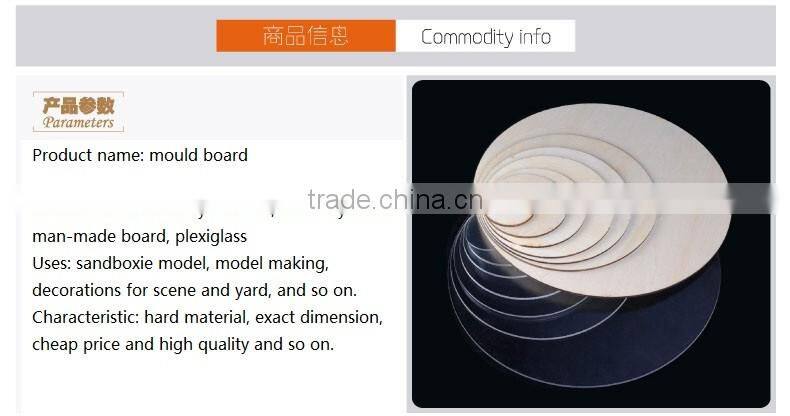 Transparent Acrylic plate, building model materials