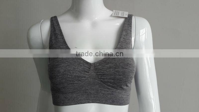 nude bra skin color underwear seamless sports bra
