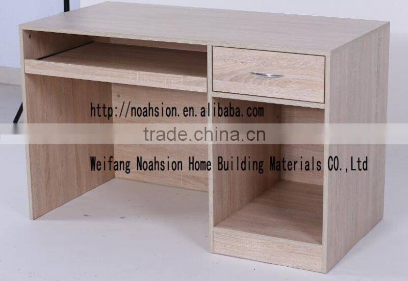 Contemporary Design Computer Working Station/Desk in Wood Finish