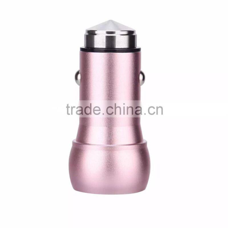 Promotional portable dual USB car charger adapter for Mobile Phone car charger
