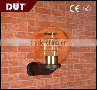 2016 new design machinery manufactured acrylic plastic globe wall light fixture