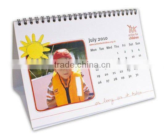 2015 Wholesale Standing Funny Cute Cardboard Desk Calendar