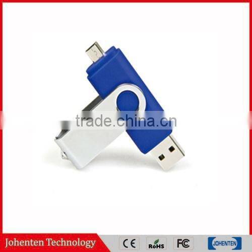 OTG swivel mobile usb flash drive for samsung,2gb 4gb phone usb memory stick,4gb cellphone usb flash drive chip