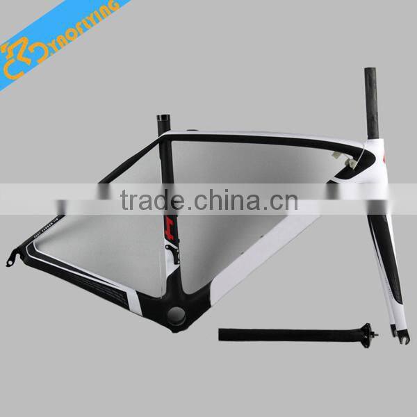 New arrival bike frame 700C carbon road bike frame , Famous carbon bike frame Size 49,52,54,56cm for sale
