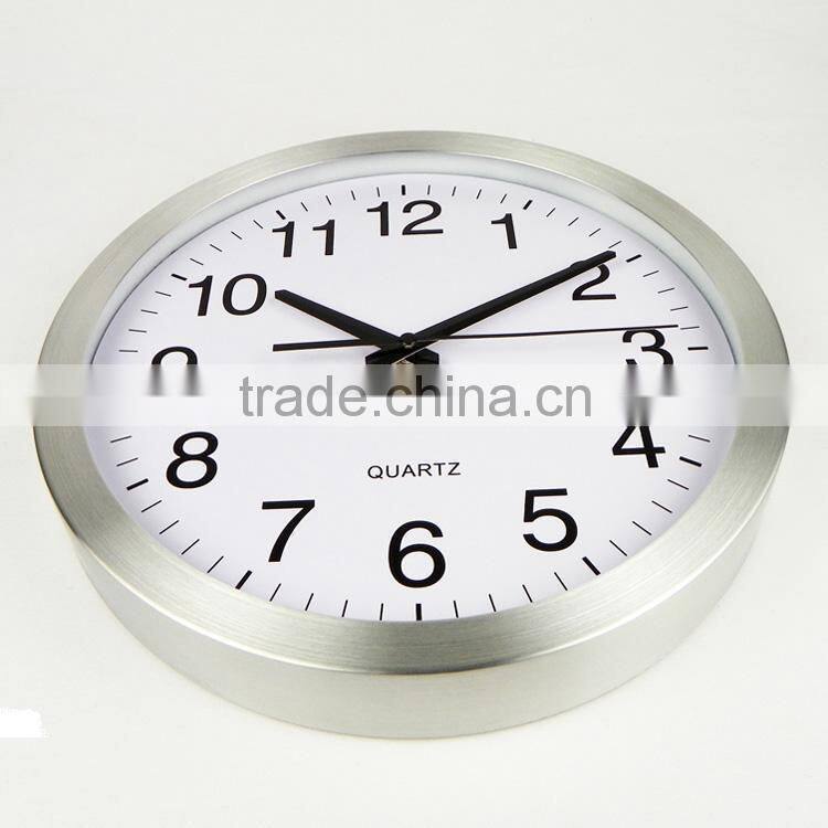 Aluminium Wall Clock Round Clock For Advertising