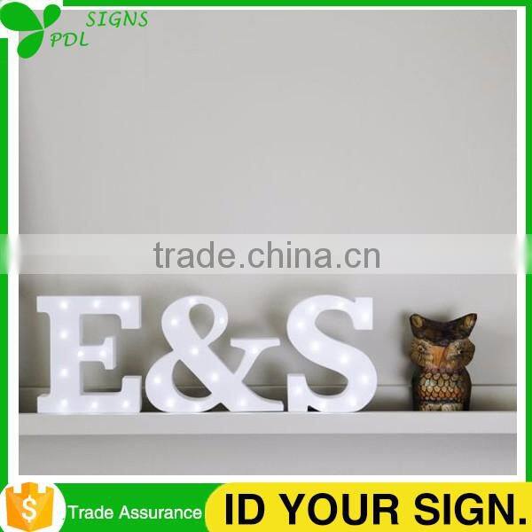 Led Lighting Marquee Sign Letter Wooden Alphabet Letters