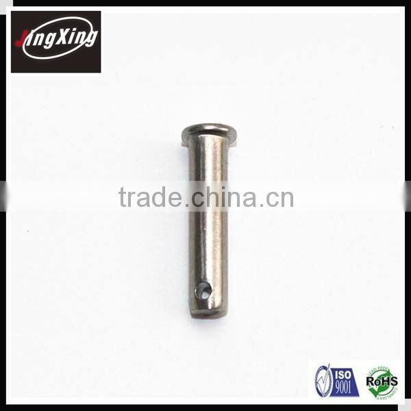 flat head pin bolt end with hole