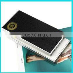 2016 new mini leather 2600mah usb portable power bank with ce fcc rohs