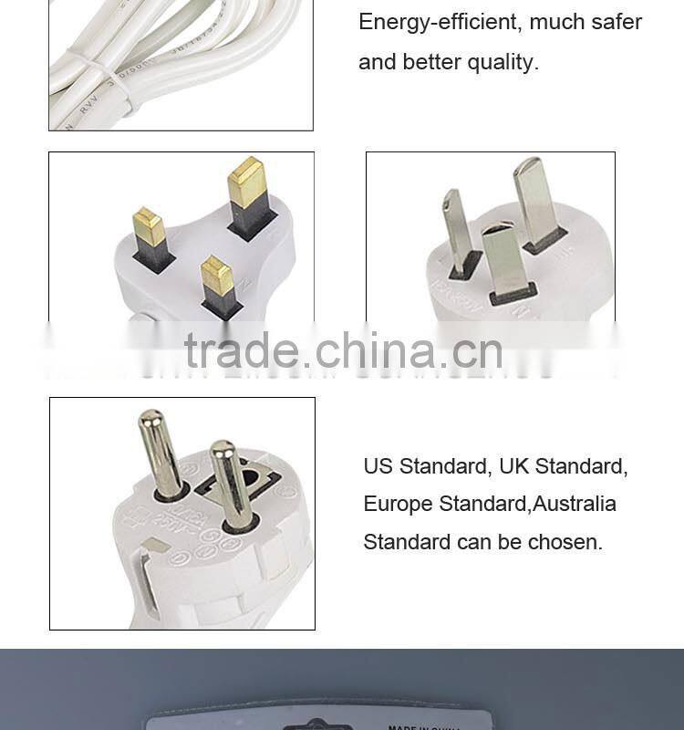 extension wall electrical switch usb socket power strip with 2 usb port output