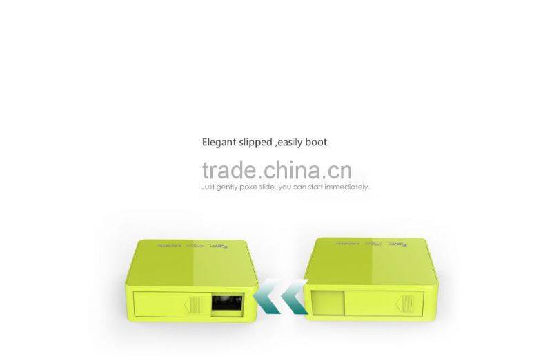 2016 Newest 854*480 DLP 800lumens mobile phone projector UC50 with CE ROHS FCC BIS certification