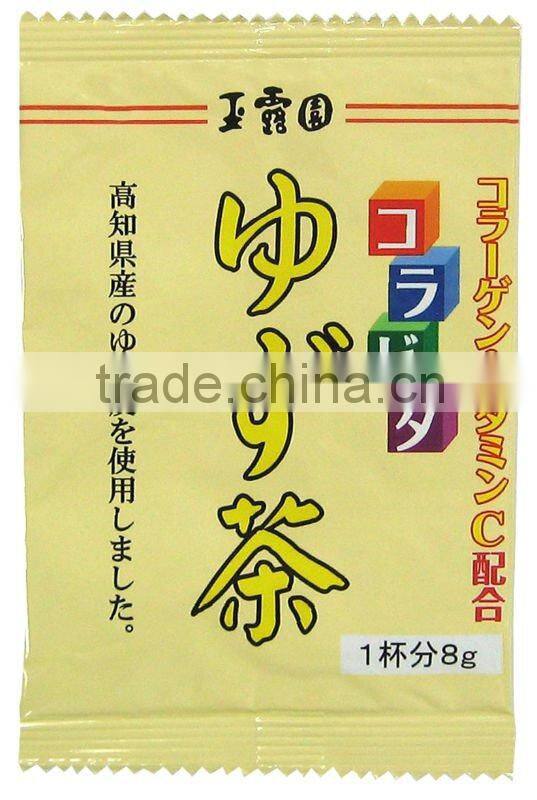 Colla Vita Yuzu Cha (Japanese citron tea) instant collagen powder vita health collagen product