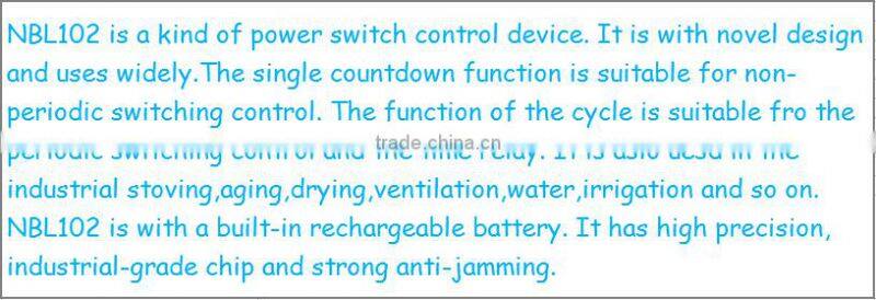 Single And Double Countdown Timer Controller Digital Timer NBL102