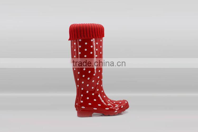 LADIES WELLINGTON rubber boots