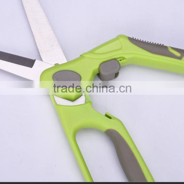 SS13011G -2016 New style and design 8" sewing scissors with colorful plastich handle