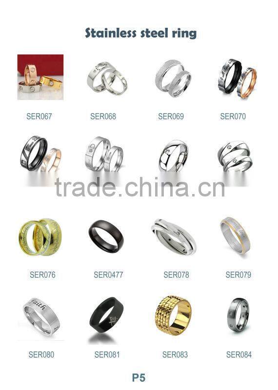 Hot Sale Fashion Stainless Steel mens thumb rings