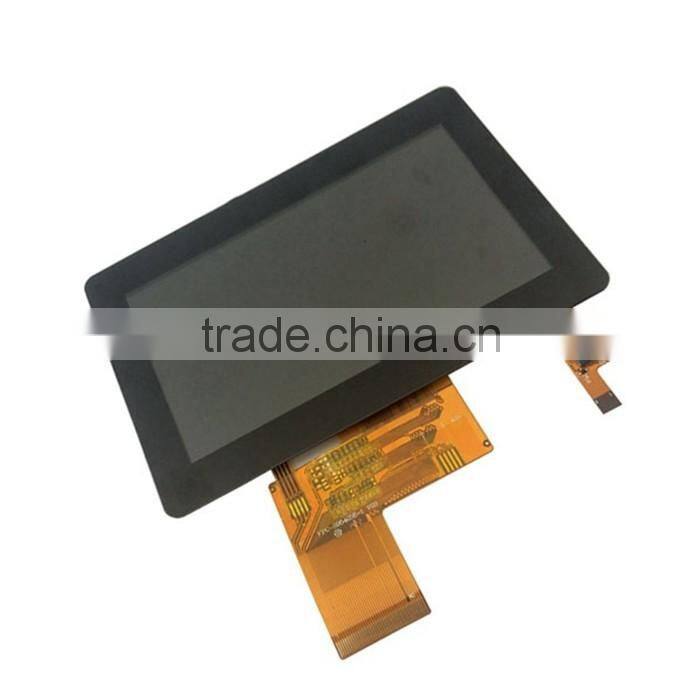 RGB interface 4.3 inch capacitive touch lcd with 480x272
