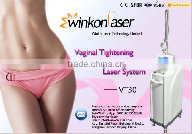 vaginal tightening machine / laser equipment co2 fractional / vaginal equipment