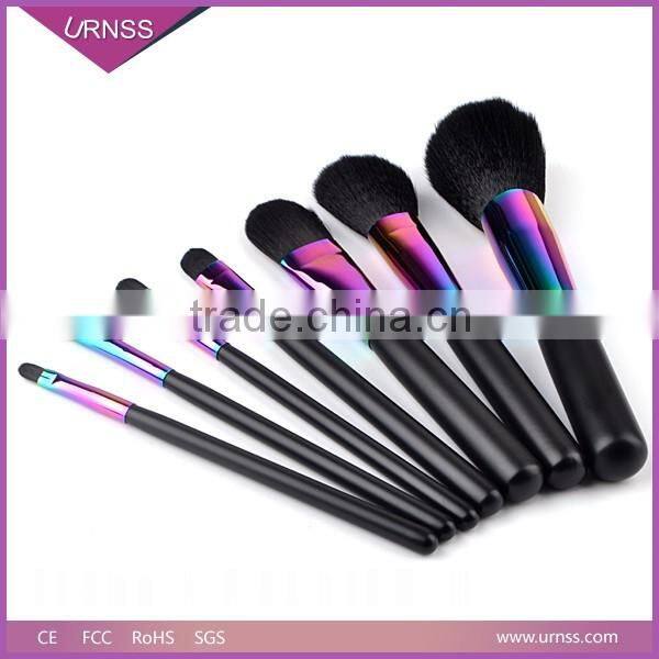 Wholesale 7pcs Custom Logo Makeup Cosmetic Brushes Set