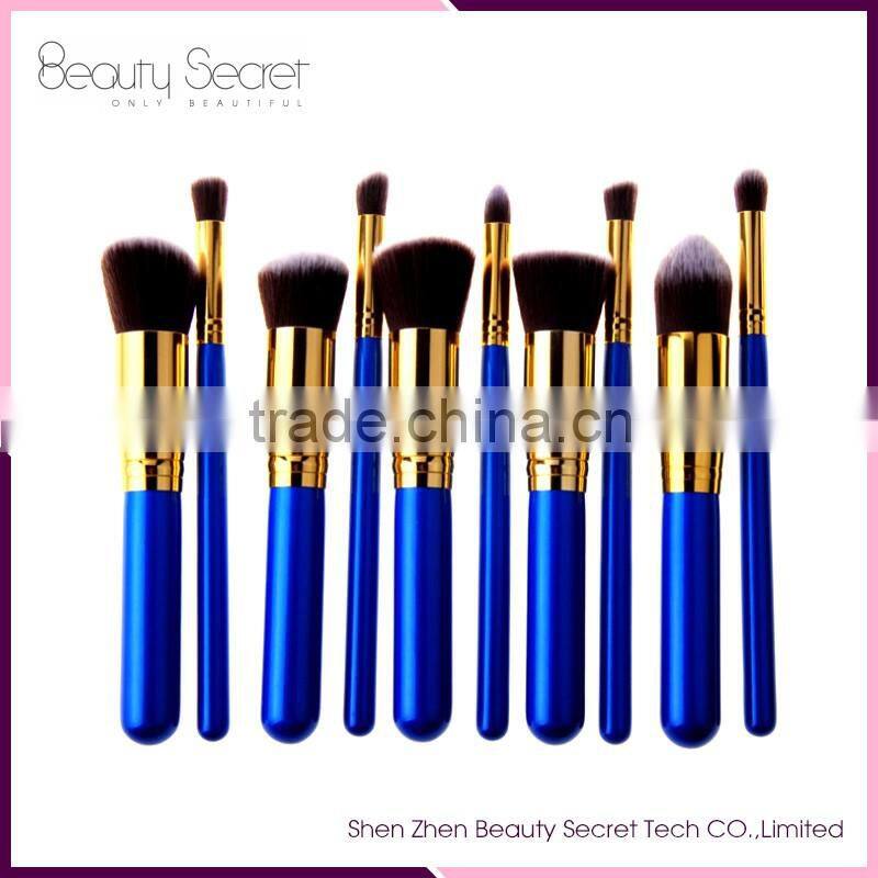 Mermaid 10 pcs zoeva makeup brush set