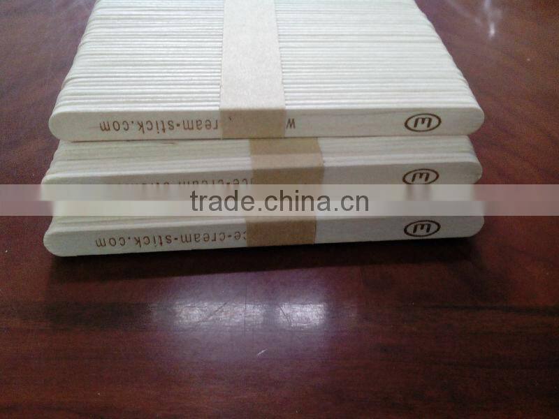 wood ice cream stick 93*10*2mm grade A in stock heat stamp