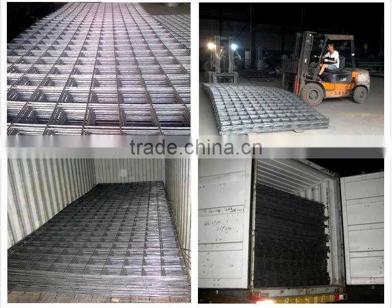 6X6 galvanized stainless steel wire material and concete reinforcing welded wire mesh