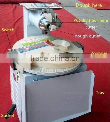 110V 380V High quality dough cutter and rounder/Small dough divider machine/alibaba supplier steam bun making machine