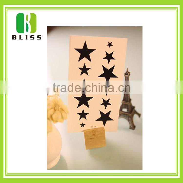 Stylish colorful design Sticker Body Decor Promotion Type Feature Flash temporary tattoo water transfer paper