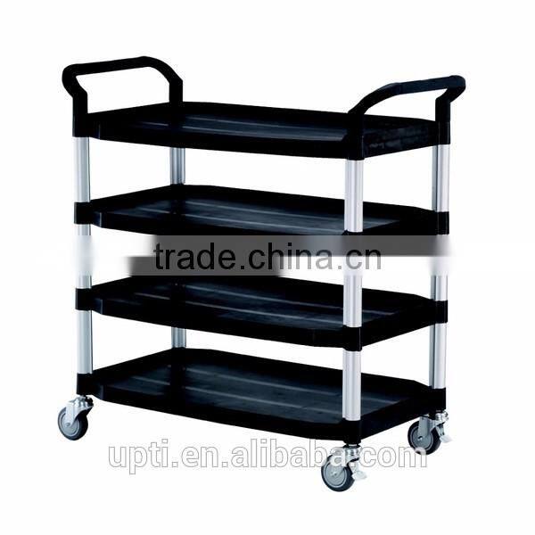 Taiwan Made High Quality Large 4 Shelves Service Cart Restaurant Cart, Catering Cart, Hotel Cart, DIY Cart
