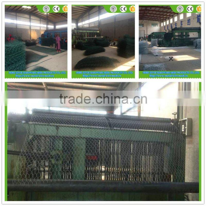 Supply flood protection double twist gabion basket cage prices