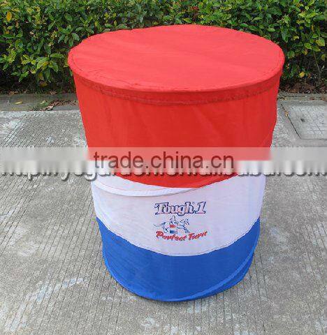 three color horse barrel