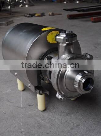 Food grade stainless steel milk self priming pumps