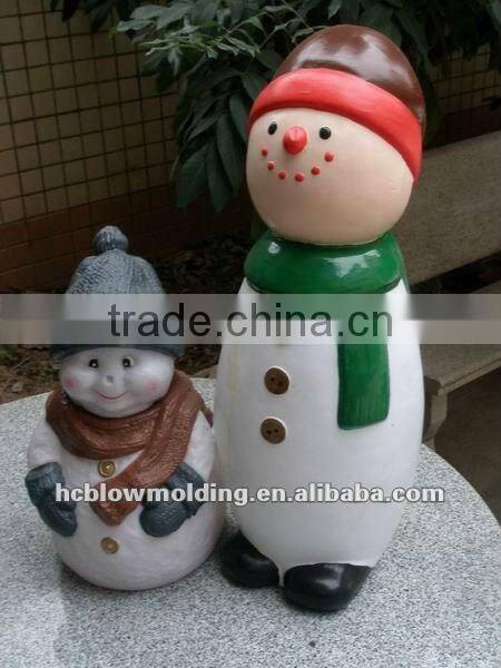 OEM Blow Molding Plastic Santa Claus Father Christmas Mould Design