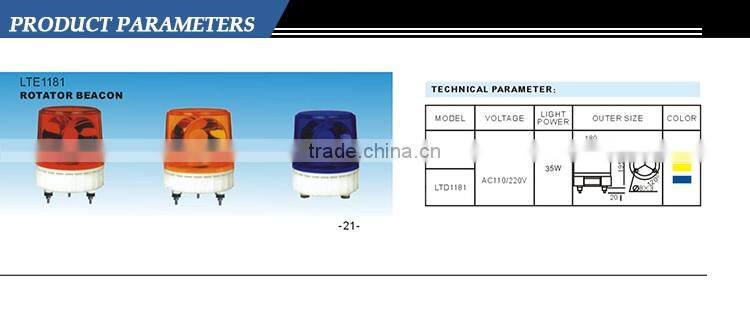 Promotion Amber Beacon Light, Warning Beacon Light