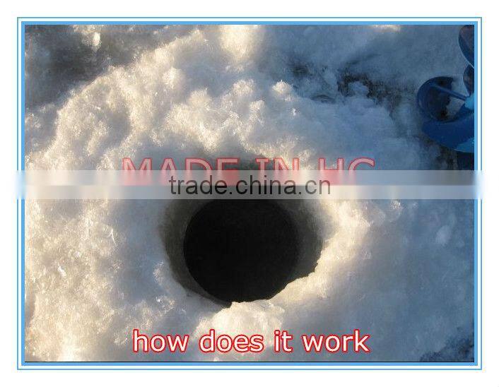 2013 Pride Made Gasoline Portable Ice Digger auger