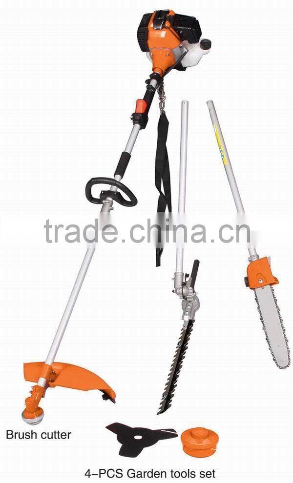 gasoline multifuction garden tool set 4 in 1