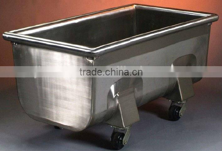 stainless steel movable cart with wheels