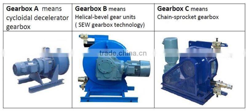 Professional manufacturer hot sale durable industrial peristaltic pump for light weight concrete