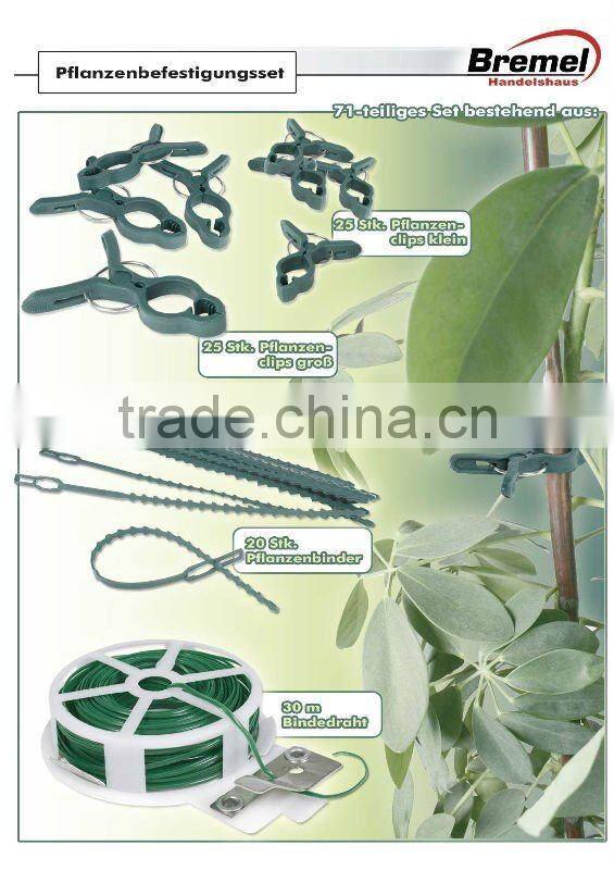 PP plastic garden clips for plant/tree