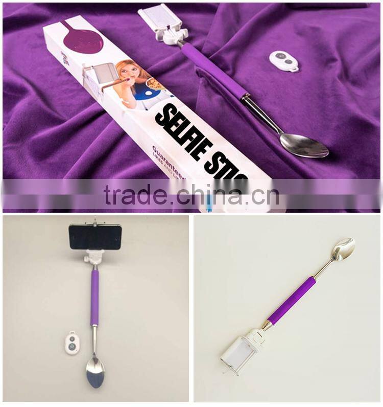 New Arrival Monopod Selfie-stick Spoon With Good Quality