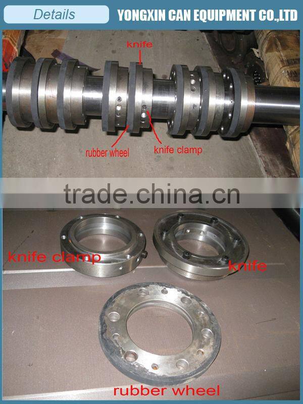 2015 year metal/tinplate sheet cutting machine