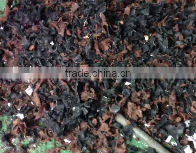 Shredder rubber chip