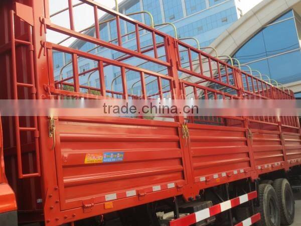 290HP DONGFENG 8*4 Stake Box Truck 45 ton