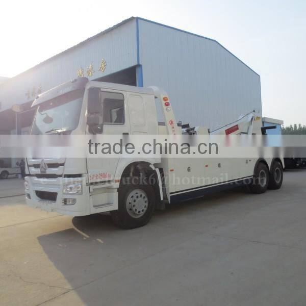 300Hp SINOTRUK HOWO 6*4 Large Wrecker Truck 20 ton