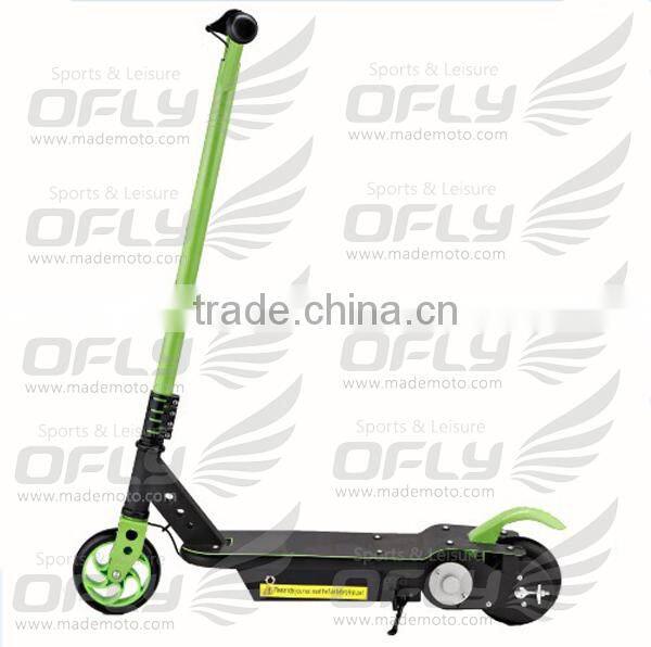 120w electric scooters for kids with foot brake